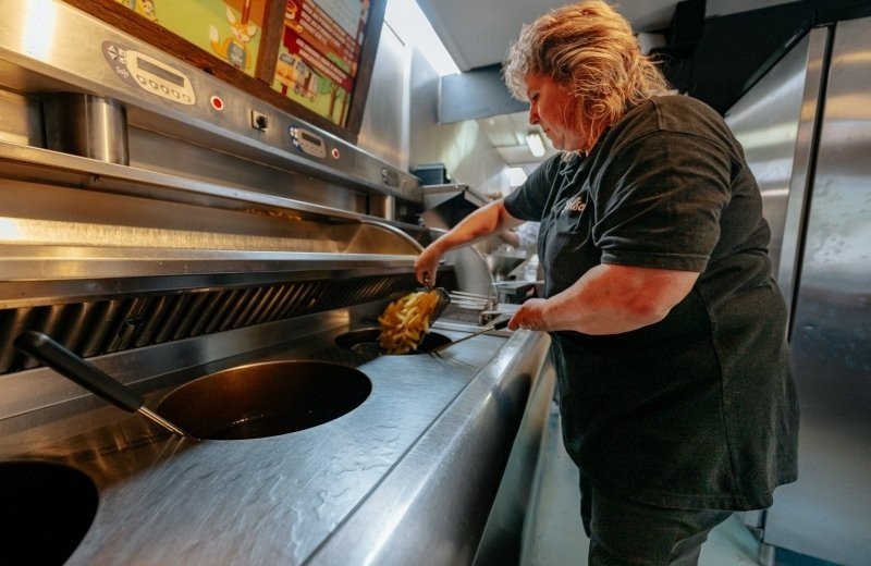 Frietzaak patatzaak snackbar